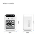 Portable air cooler fan front view