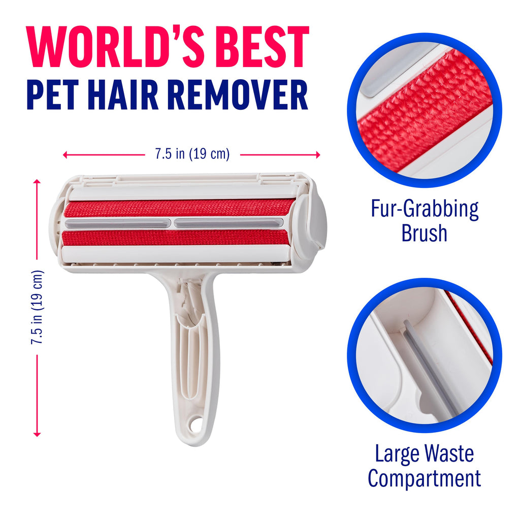 Pet Hair Remover Roller — Reusable Lint Roller for Cats & Dogs