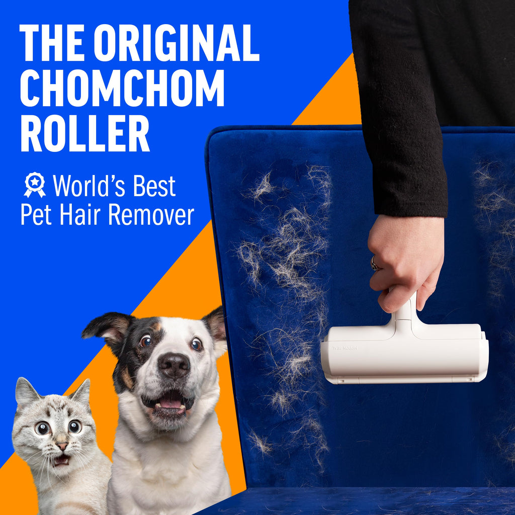 Pet Hair Remover Roller — Reusable Lint Roller for Cats & Dogs