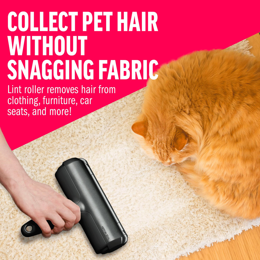 Pet Hair Remover Roller — Reusable Lint Roller for Cats & Dogs