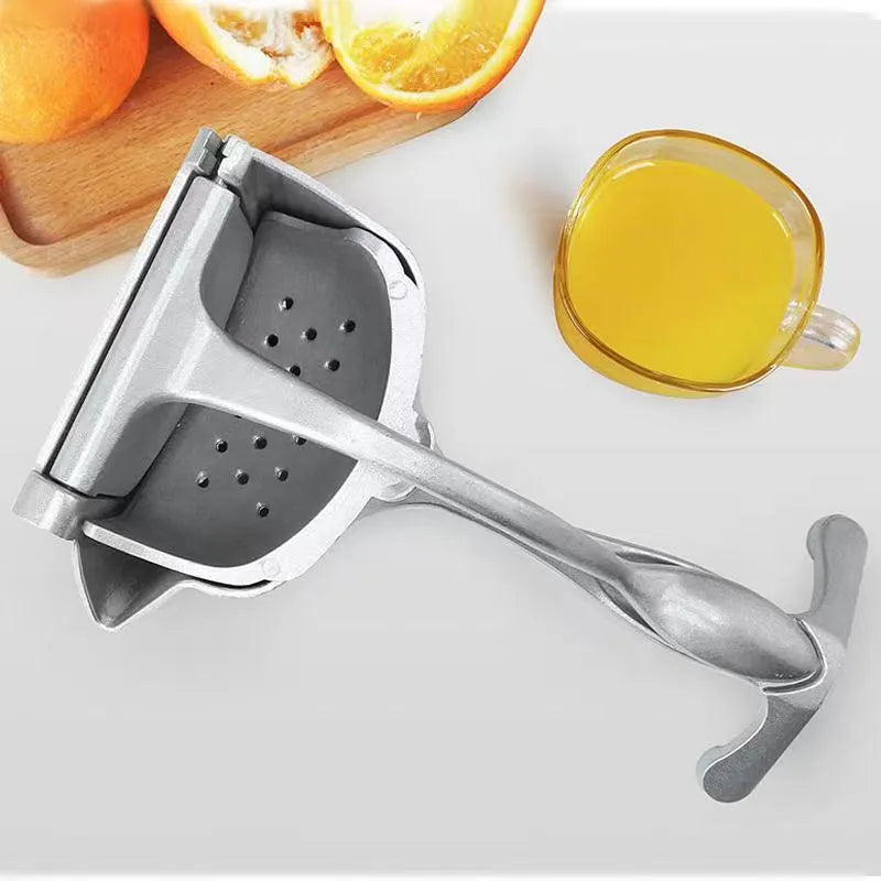 Manual household juicer front view
